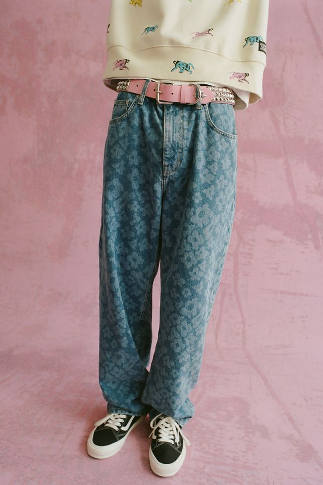 BDG Baggy Skate Fit Jean – ‘70s Flowers | Urban Outfitters