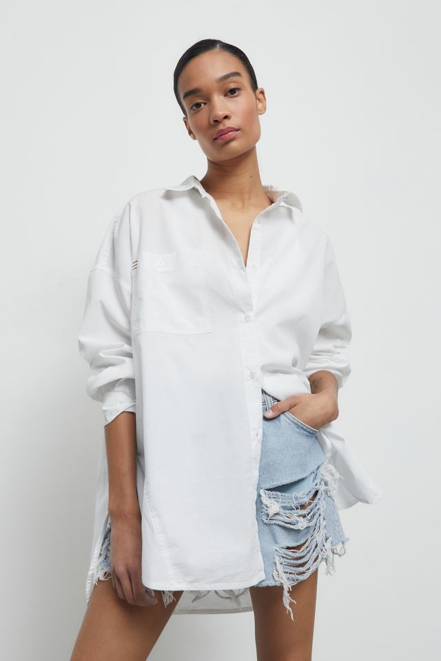 BDG Brigsley Poplin Button-Down Shirt | Urban Outfitters