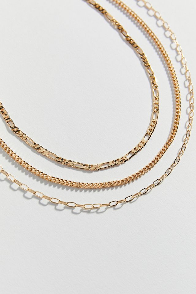 Delicate Chain Necklace Set #1