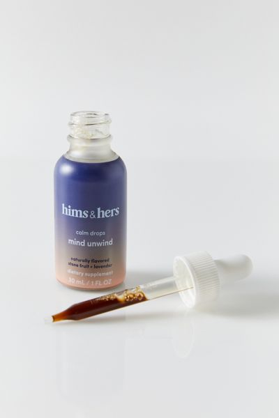 Hims & Hers Mind Unwind Calm Drops Supplement | Urban Outfitters