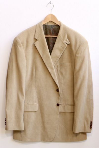 mens wide wale corduroy blazer