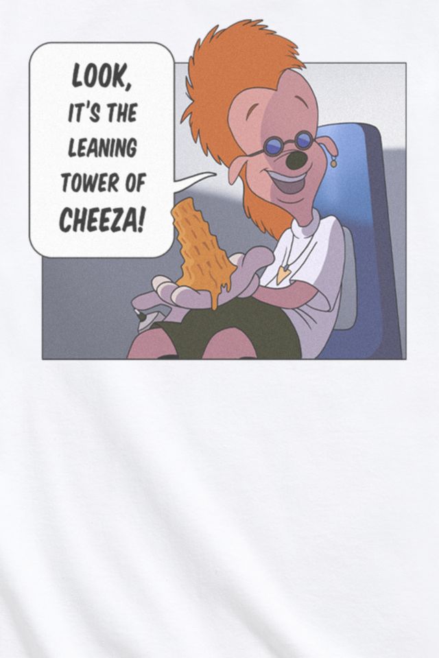 A Goofy Movie Leaning Tower Of Cheeza Tee #1