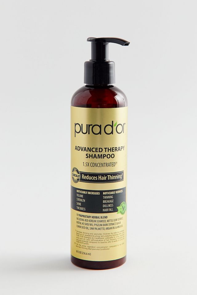 Pura D'or Advanced Therapy Shampoo - 16 Fl Oz : Target