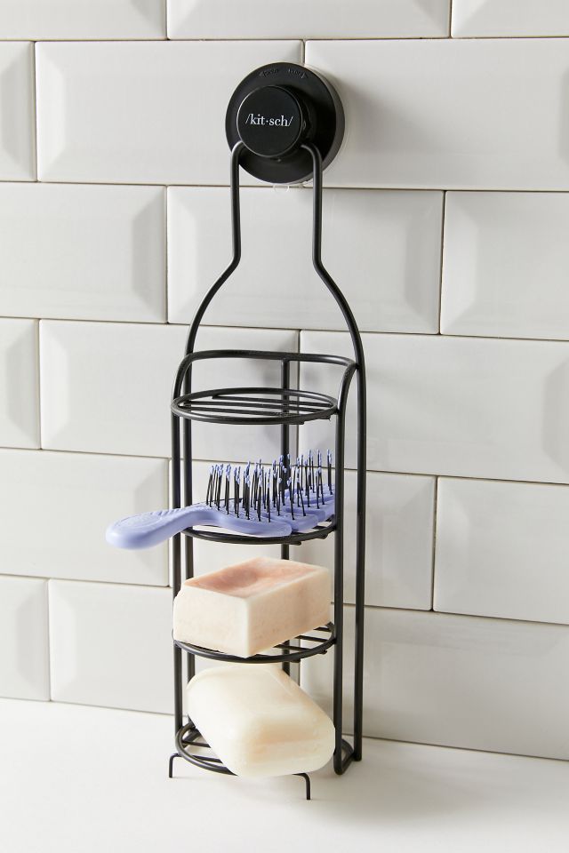 Hanging Shower Caddy — Say goodbye to soggy bars! Kitsch Self-Draining  Shower Caddy is a must-have for s…