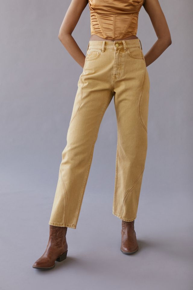 BDG Contour Cowboy Jean — Sand #1
