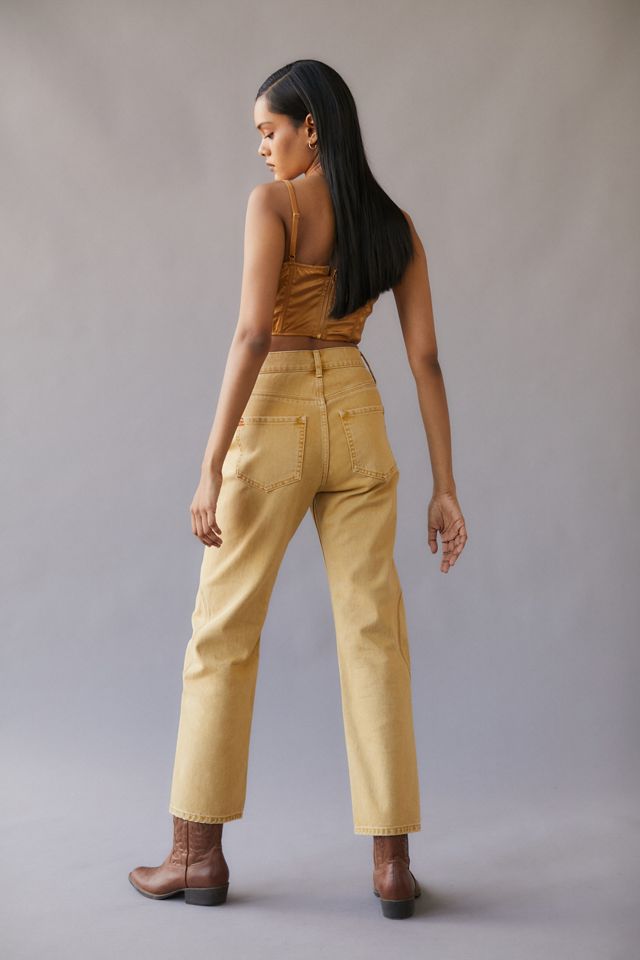 BDG Contour Cowboy Jean — Sand #4