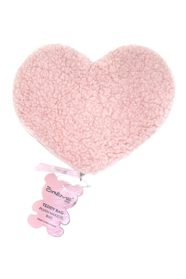 The Crème Shop Teddy Bag Plush Makeup Pouch #1
