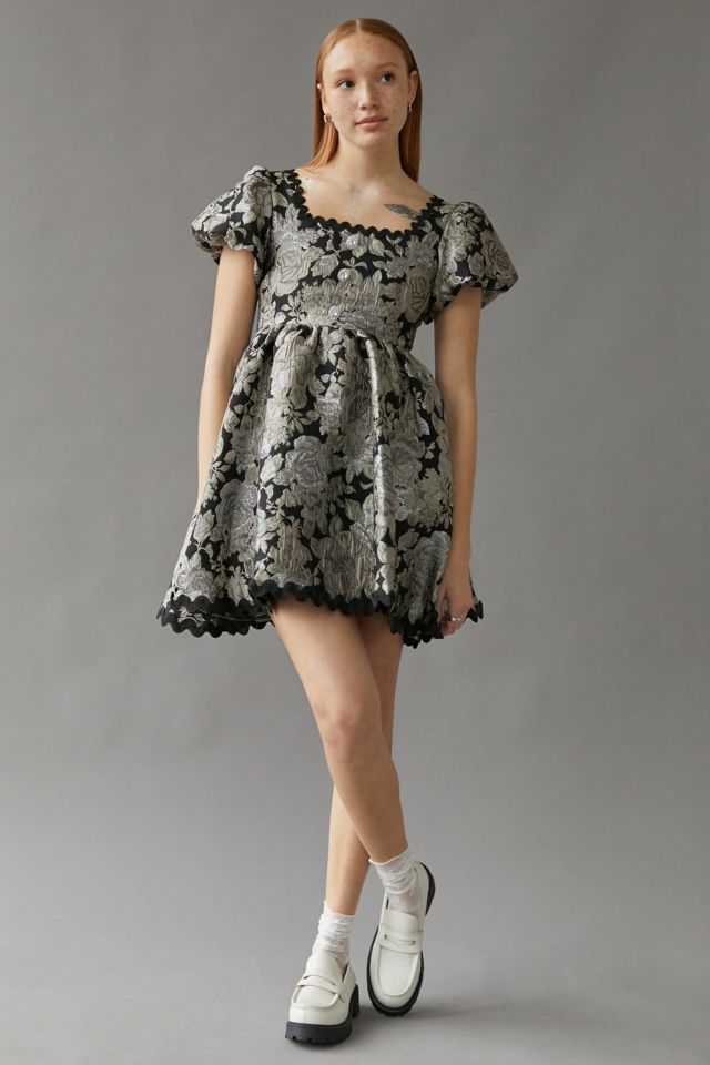 Sister Jane Spiral Jacquard Mini Dress #1