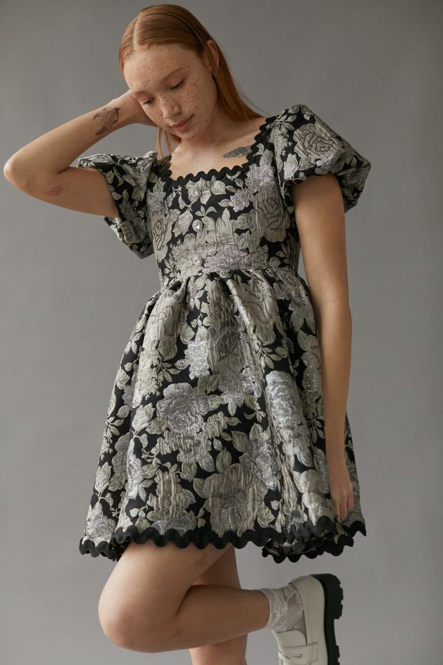 Sister Jane Spiral Jacquard Mini Dress #4
