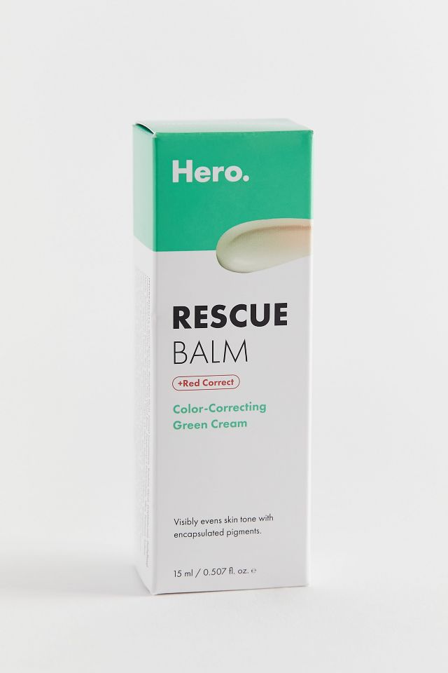 Hero Cosmetics Rescue Balm +Red Correct Color-Correcting Green Cream #1