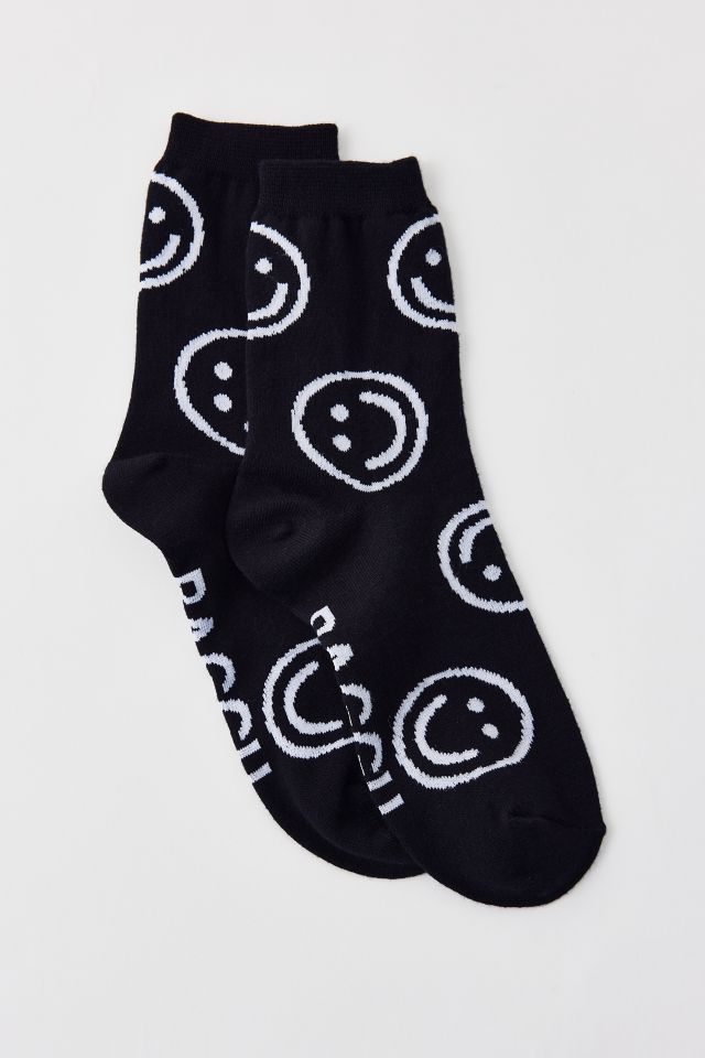 BAGGU Printed Happy Crew Sock #2