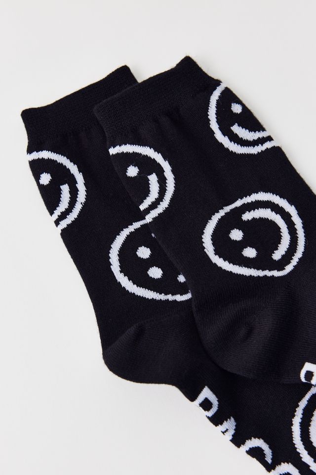 BAGGU Printed Happy Crew Sock #3
