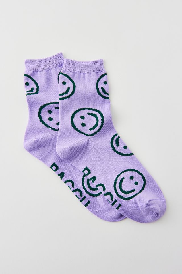 BAGGU Happy Crew Socks #3