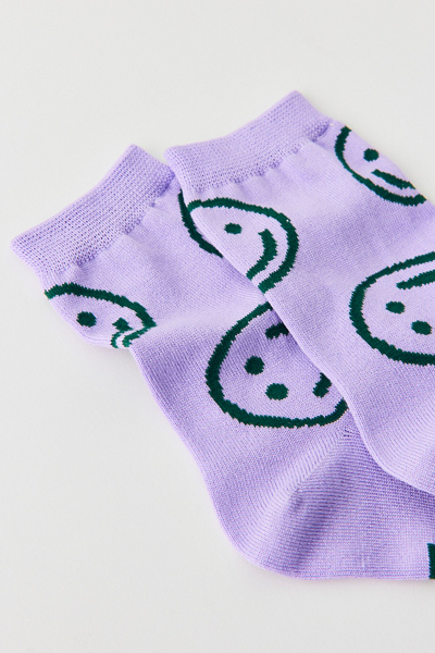 BAGGU Happy Crew Socks