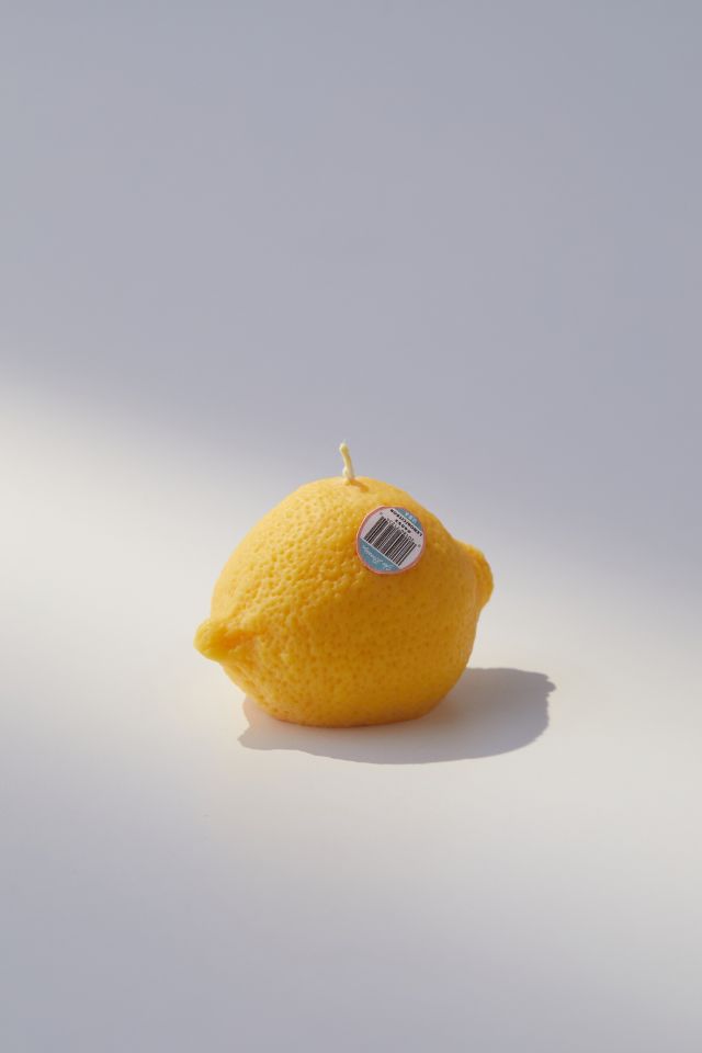 Yui Brooklyn Lemon Shaped Candle #1