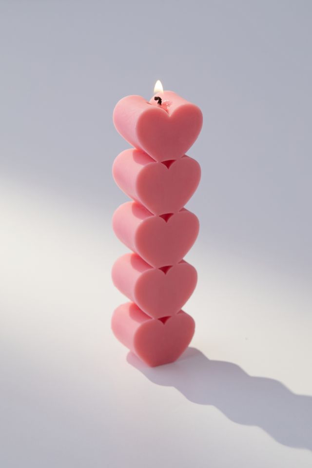 Yui Brooklyn Heart Skewer Shaped Candle #1