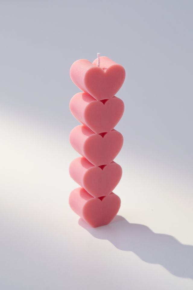 Yui Brooklyn Heart Skewer Shaped Candle #2