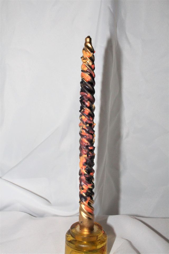 Love Dose Gold Twist Candlestick Urban Outfitters