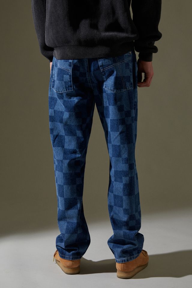 The Ragged Priest Arrival Checkerboard Jean #2