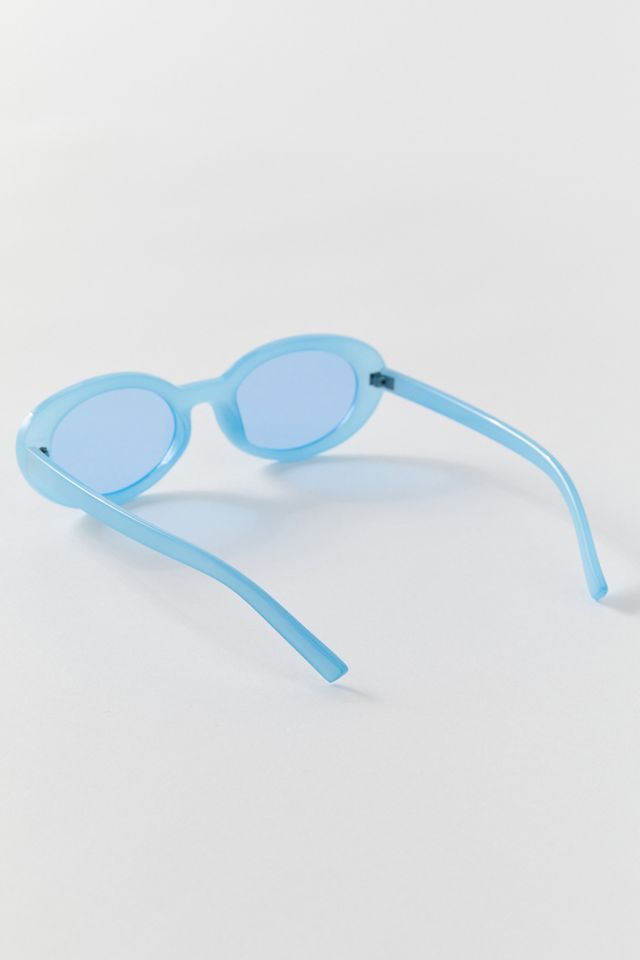 Tabby Plastic Oval Sunglasses #2