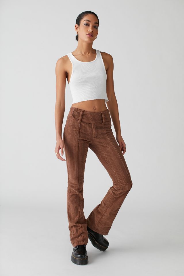 Pantalon Évasé en Velours Côtelé UO Tony #2