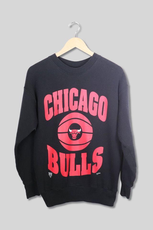 Vintage chicago bulls crewneck on sale sweatshirt