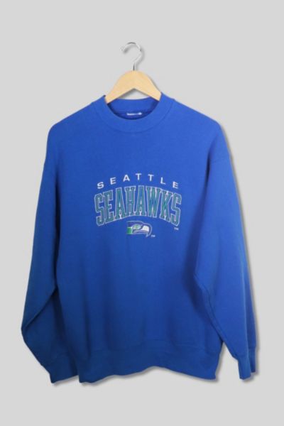 LushDesignCo Vintage Seattle Seahawks Crewneck Sweatshirt 3XL