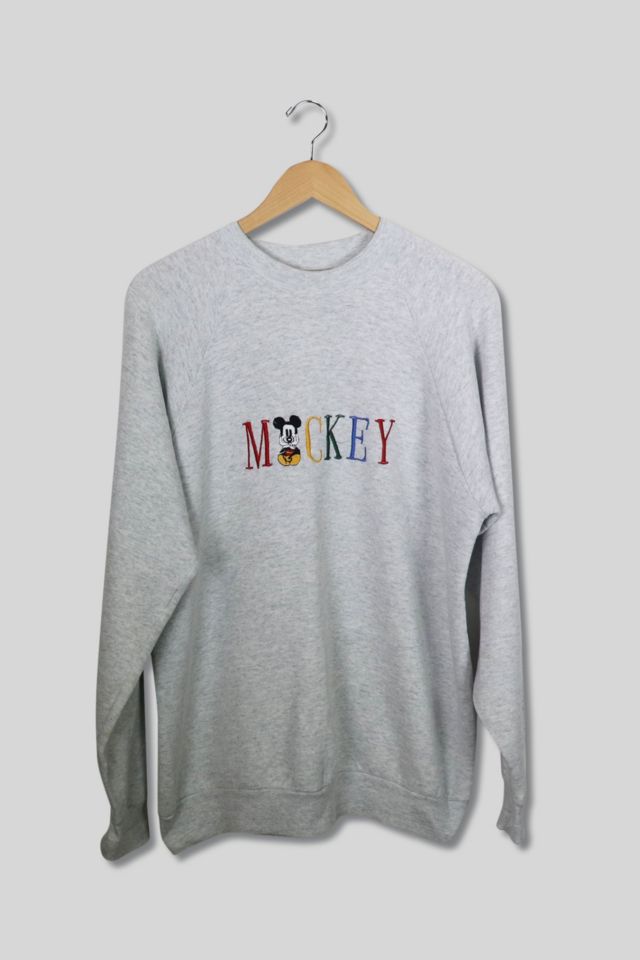 Vintage saving Mickey Crewneck