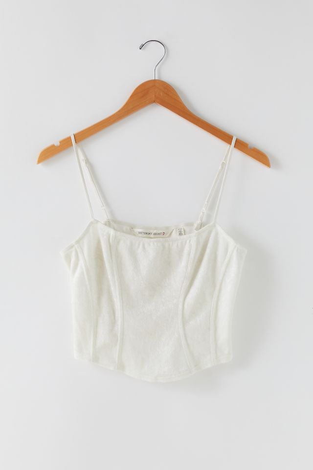 Vintage Y2K Victoria’s Secret Velvet Tank Top | Urban Outfitters