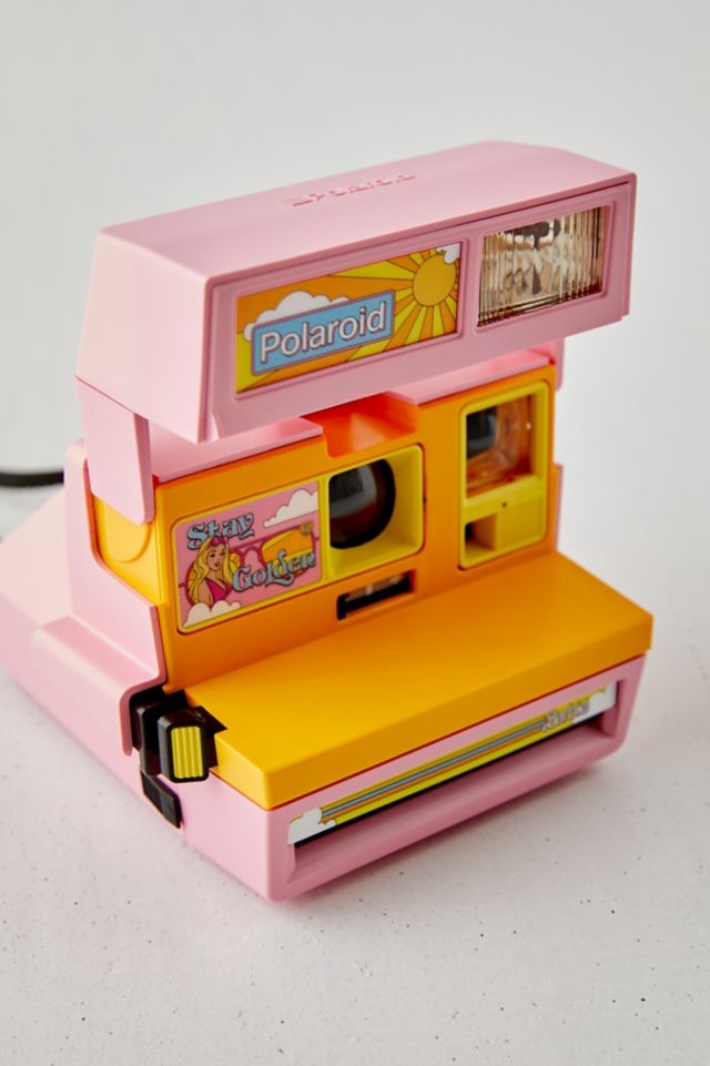 Polaroid X Retrospekt 600 Malibu Barbie Instant Camera #4