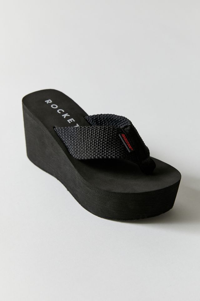 Platform wedge 2024 thong sandals