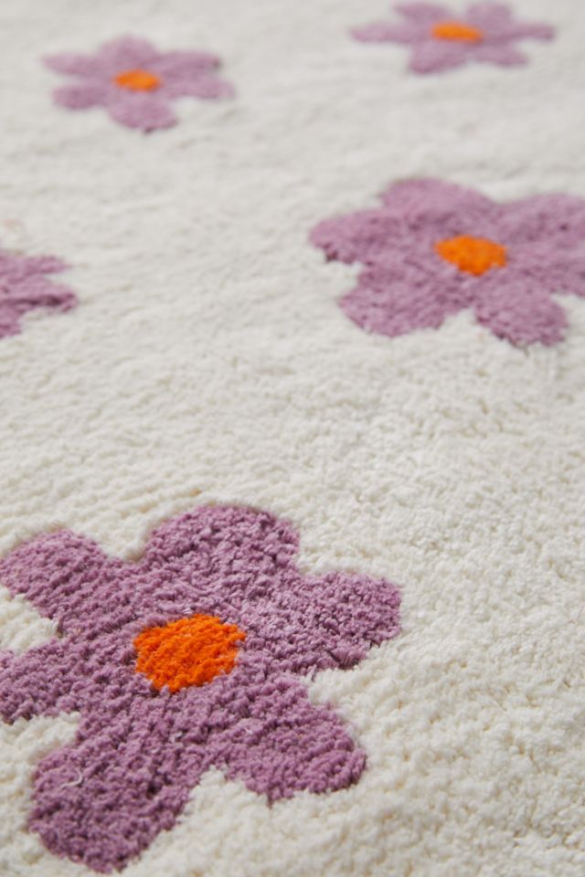 Flower Burst Bath Mat #1