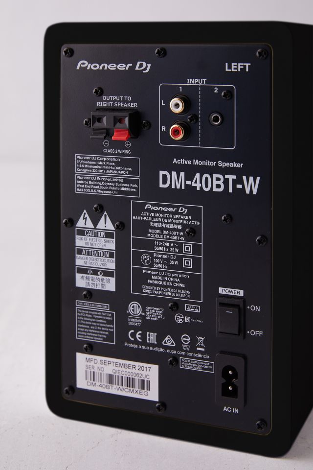 Pioneer DJ DM-40BT 4” Monitor Bluetooth Speaker Set #3