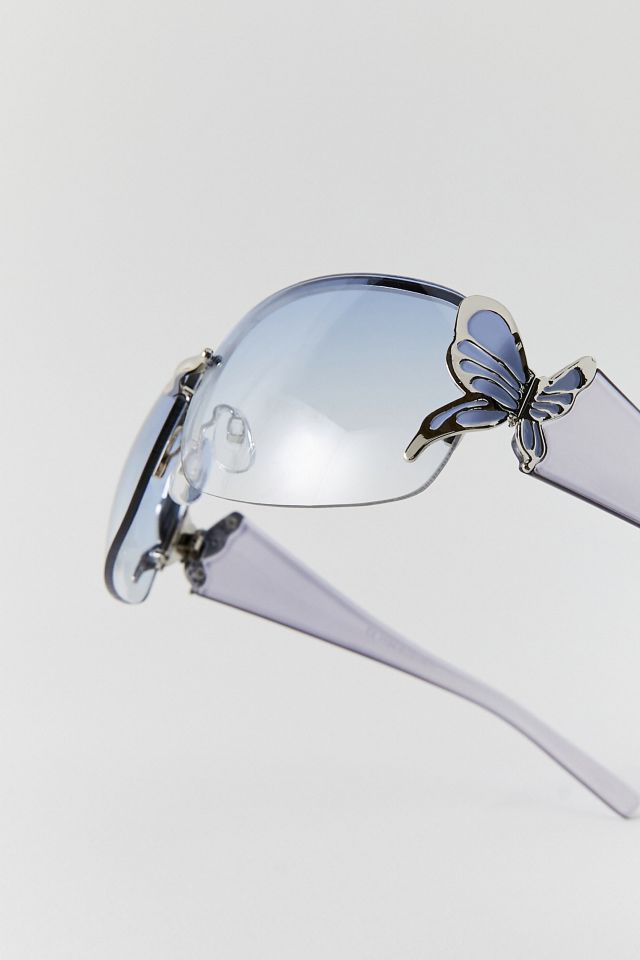Mimi Butterfly Shield Sunglasses #1