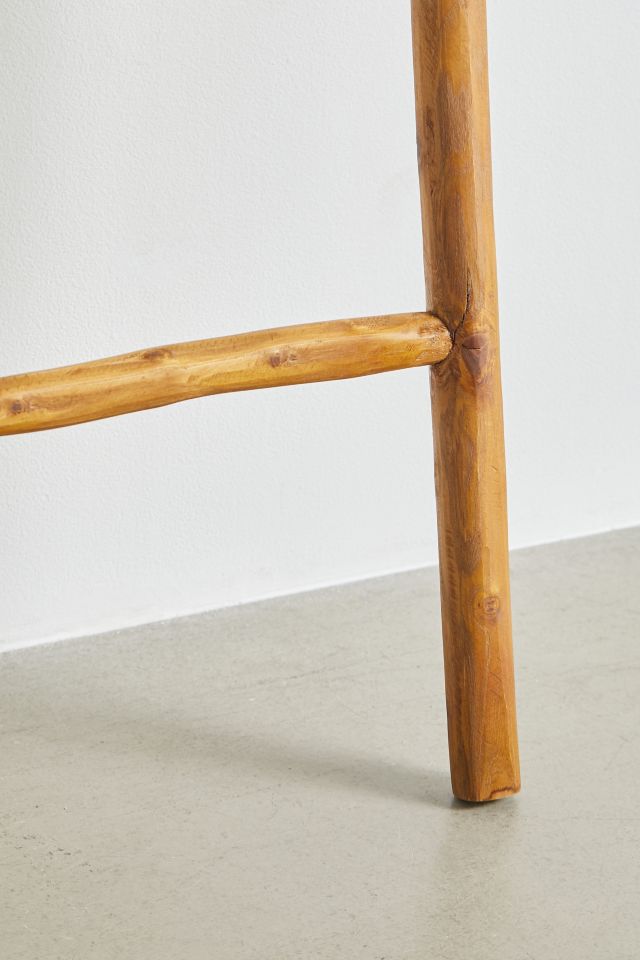 Teak Wood Storage Ladder Urban Outfitters