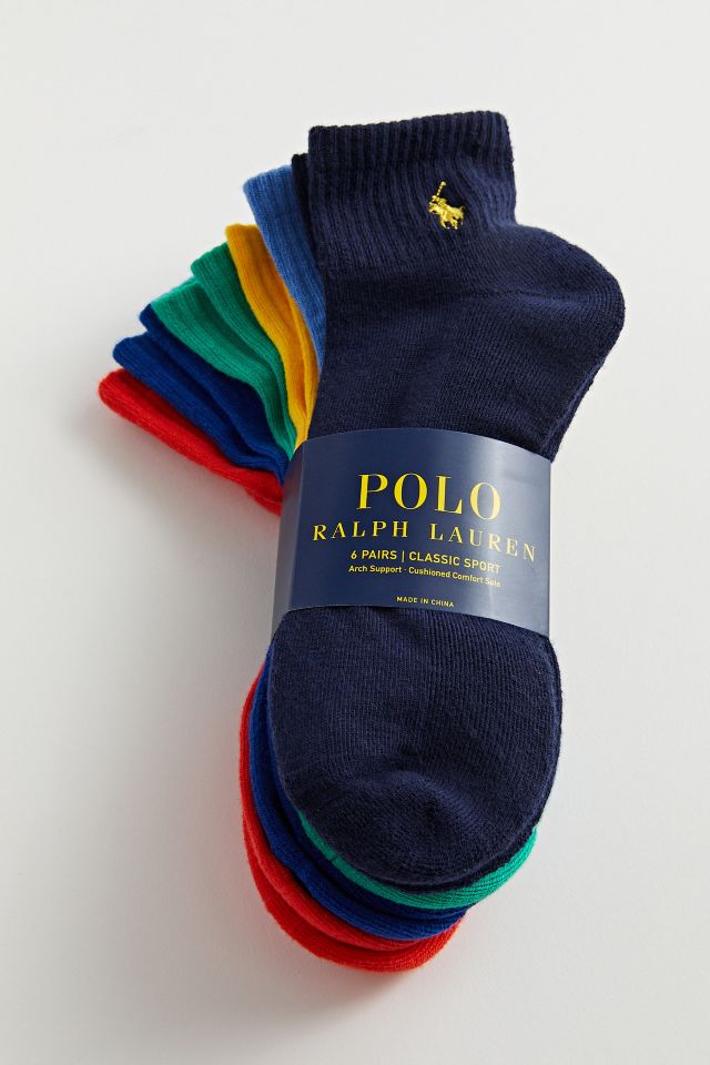 Ralph lauren quarter socks best sale