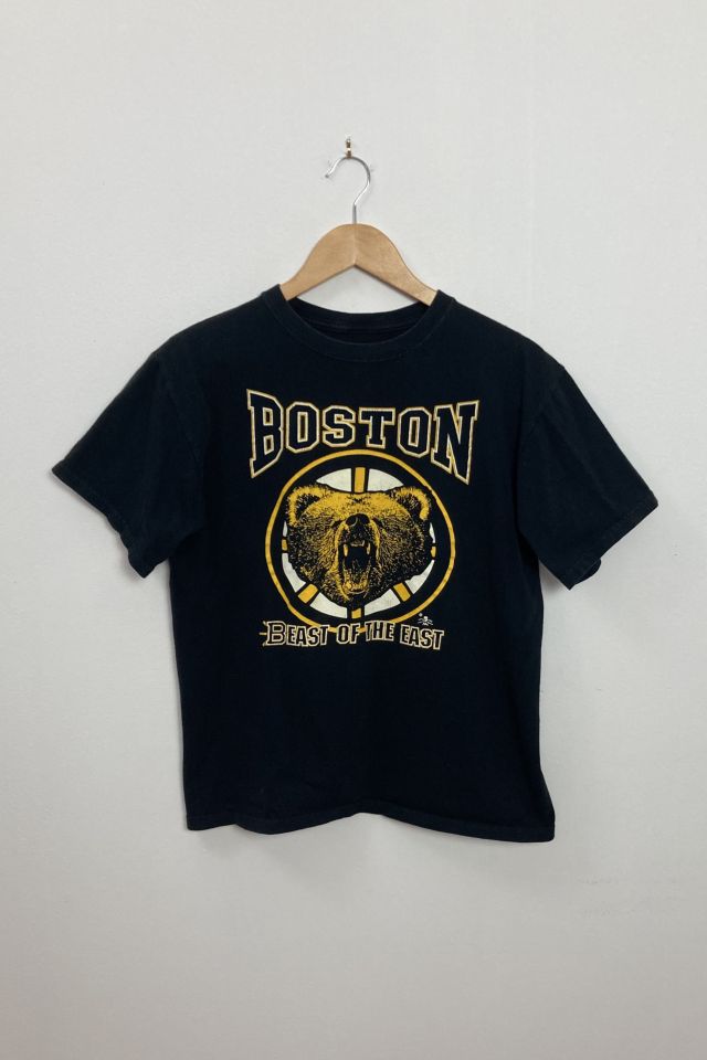 Boston Bruins Retro Logo Tee | Urban Outfitters Mexico - Clothing, Music,  Home & Accessories