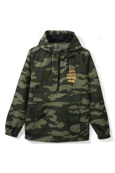 Anti social social club camo clearance jacket