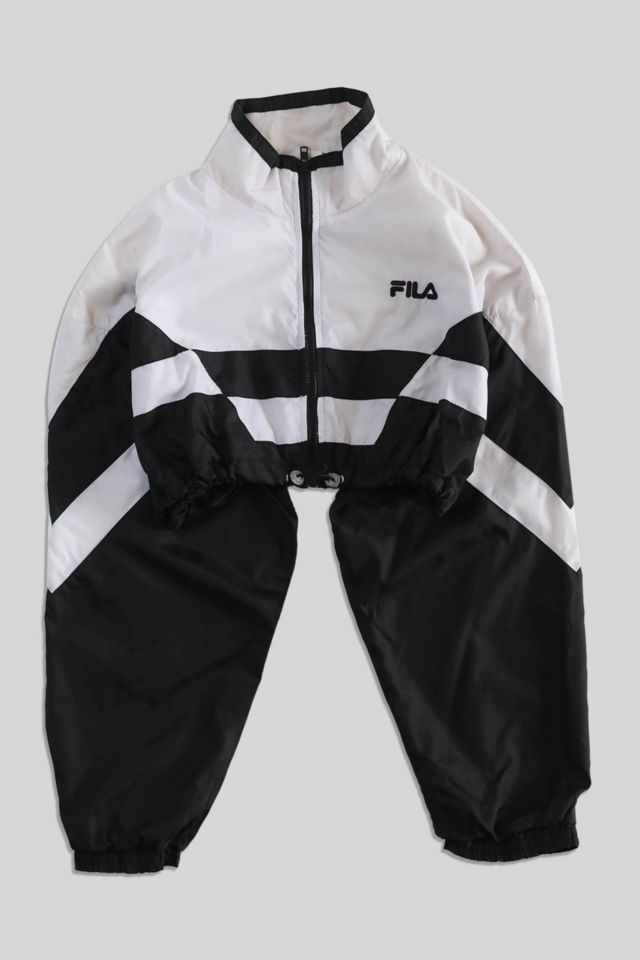 Fila crop hot sale windbreaker