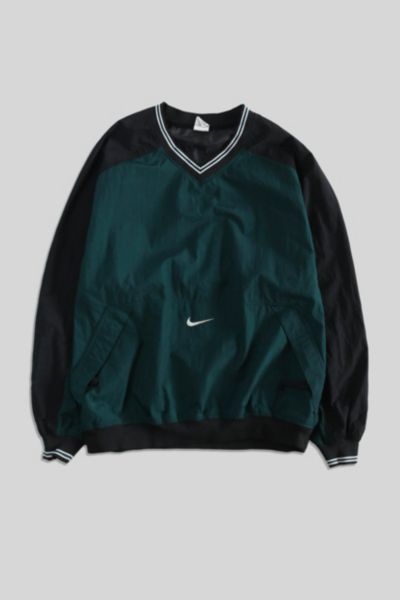 Vintage Nike Middle Pocket Pullover Windbreaker Jacket Urban Outfitters