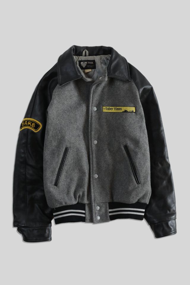 Retro varsity jacket online mens