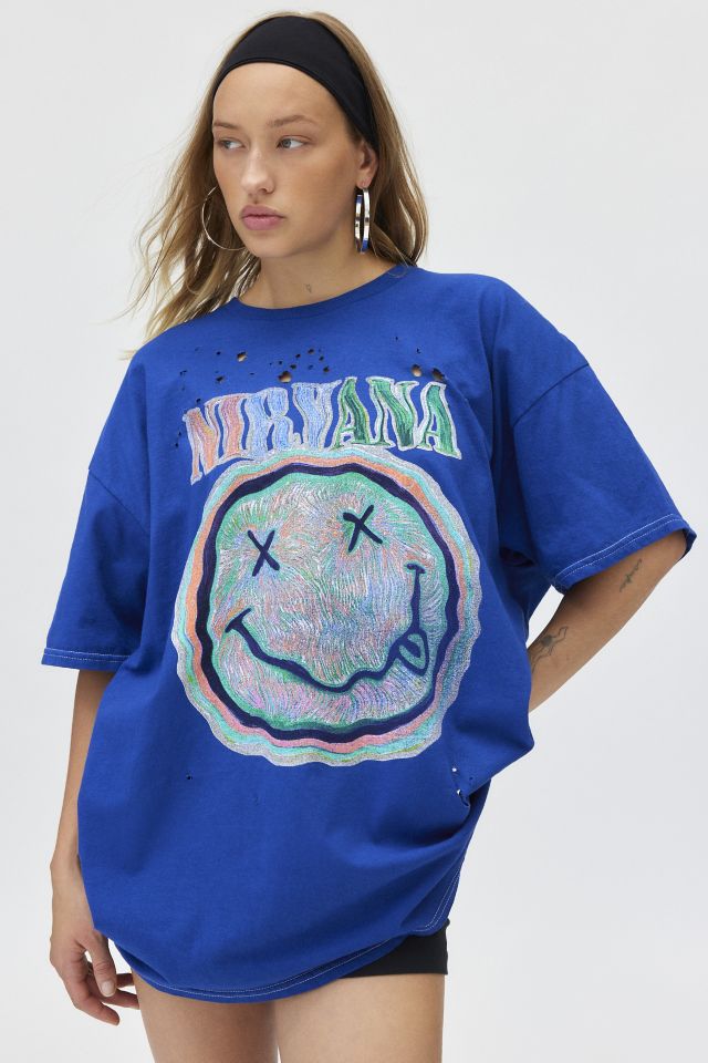 RARE! Nirvana Urban Outfitters Shirt Dress l/xl hotsell