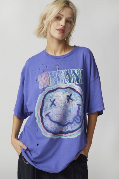 Nirvana store blue shirt