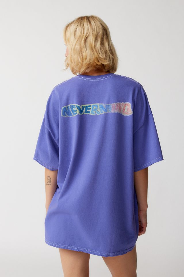 Nirvana Distressed T-Shirt Dress