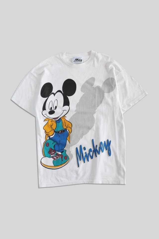 Vintage Disney Mickey in Blue Tee | Urban Outfitters