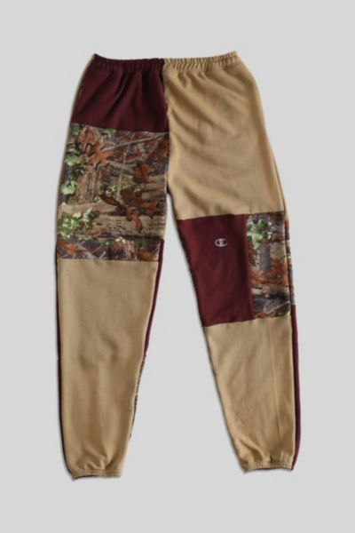 champion patchwork sweatpants