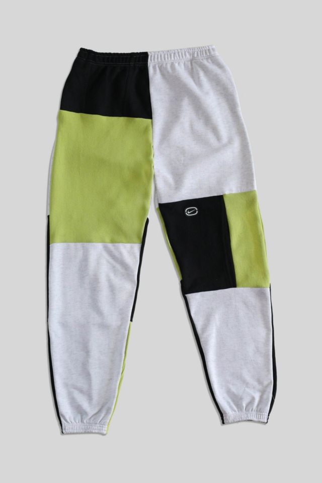 nike patchwork sweatpants