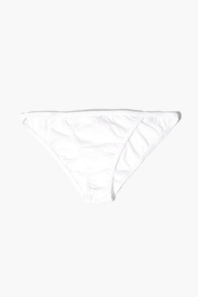 Oddobody Organic Cotton String Bikini In Chalk, Women's At Urban Outfitters