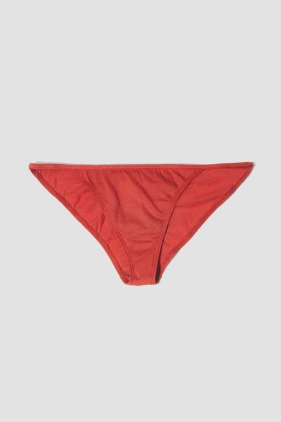 Oddobody Organic Cotton String Bikini In Clay, Women's At Urban Outfitters