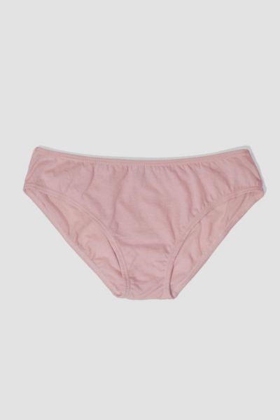 Oddobody Organic Cotton Brief In Mauve, Women's At Urban Outfitters